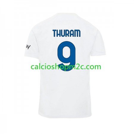 Inter Milan Marcus Thuram 9 Maglia Trasferta 2023/2024 Manica Corta